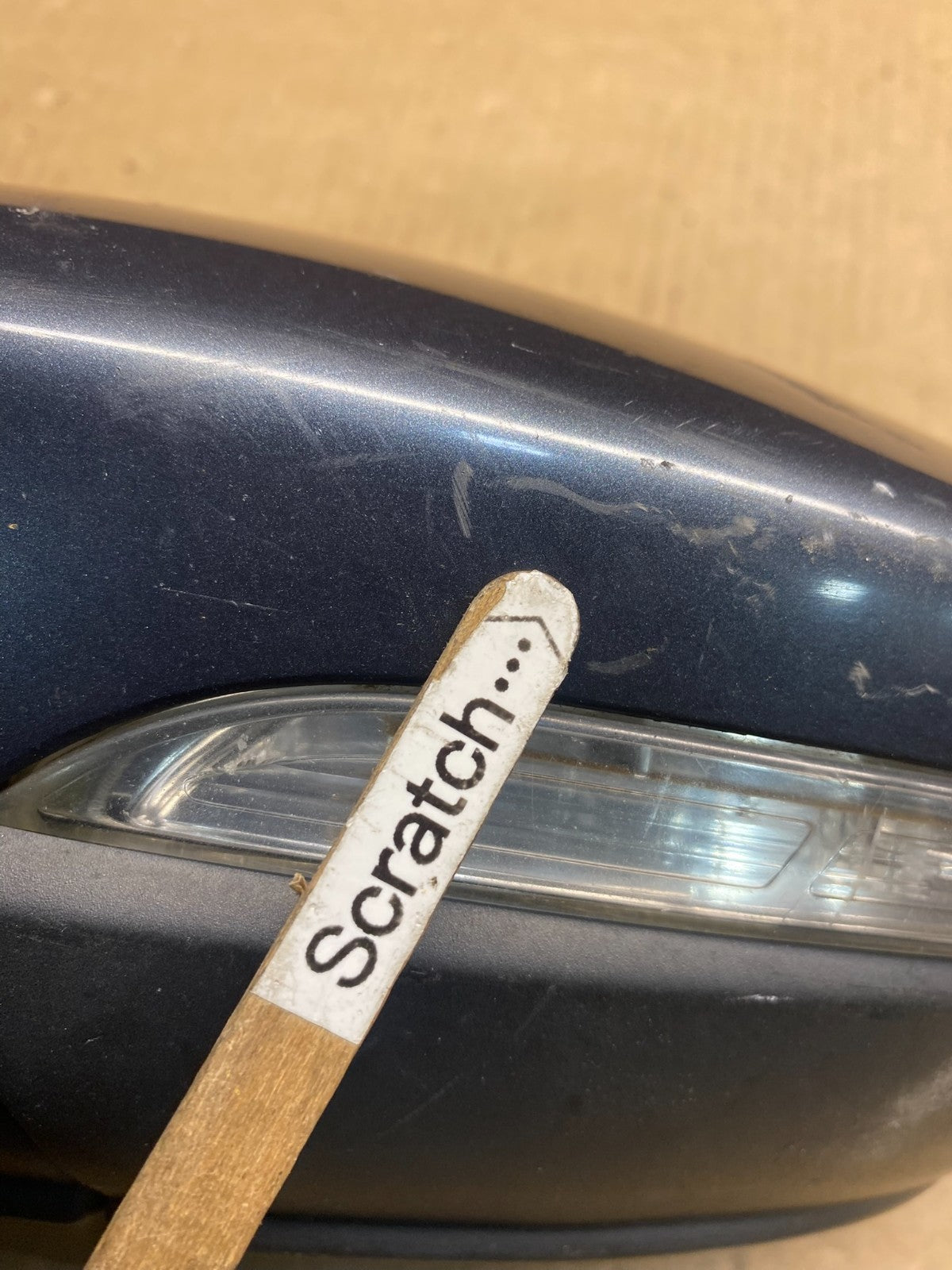 2009 to 2012 Volkswagen CC Left Driver LH Power Door View Mirror AE7447 DW6