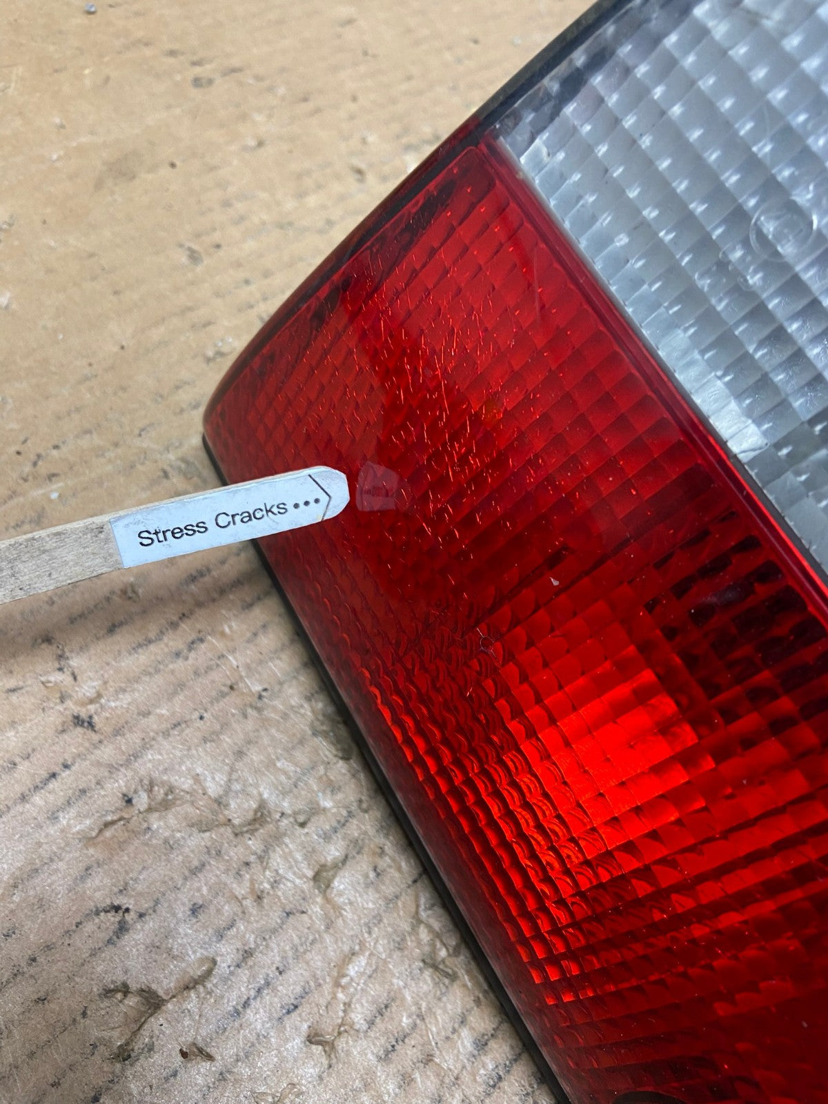 1994 to 1998 Saab 900 & Turbo Right Passenger RH Side Inner Tail Light AE2683 LK3