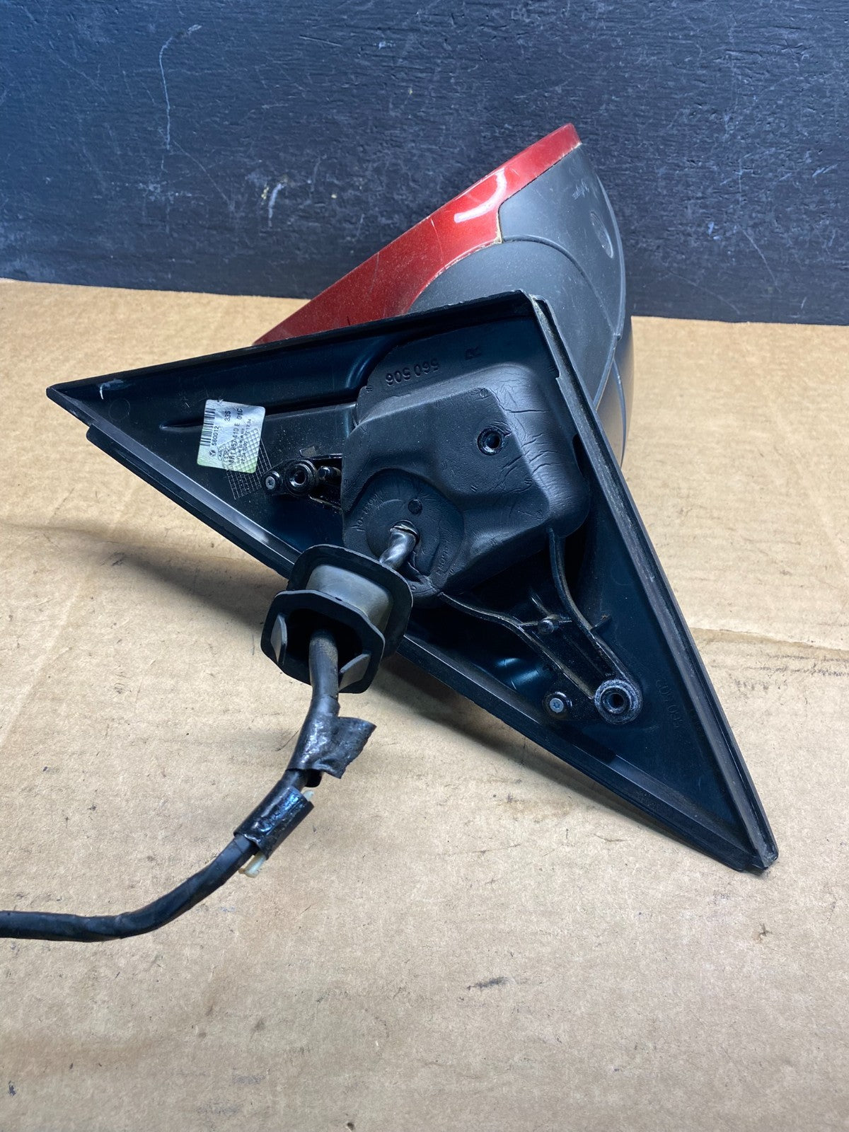 2009 to 2012 Audi Q5 Right Passenger Side Door View Power Mirror AD7292 DG4
