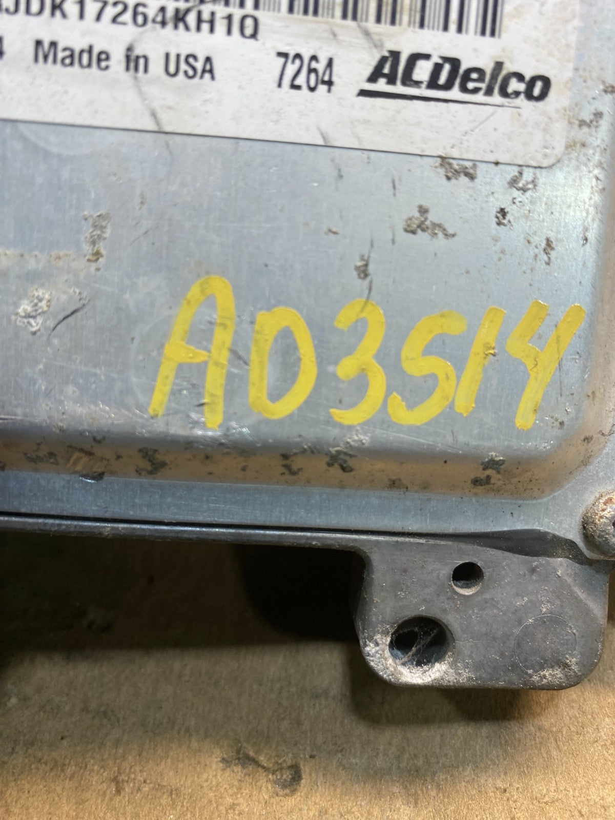 2008 Chevrolet Silverado 2500 6.0 Engine Control Module ECM ECU AD3514 DG3