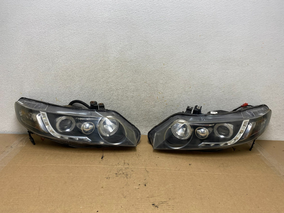 2006 2007 2008 Honda Civic Sedan Left+rIGHT Set LED Headlights AH4042 DG0
