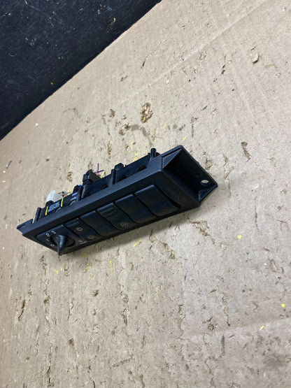 1997 to 2005 Chevrolet Venture Rear Fan Wiper Switch TCS Control Panel U5493 DG2