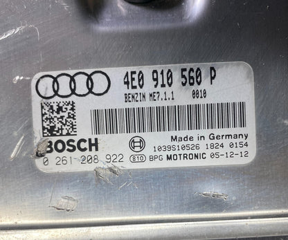 2006 Audi A8 4.2L Engine Computer Ecu Pcm Ecm Pcu Oem OEM D0485 DG13
