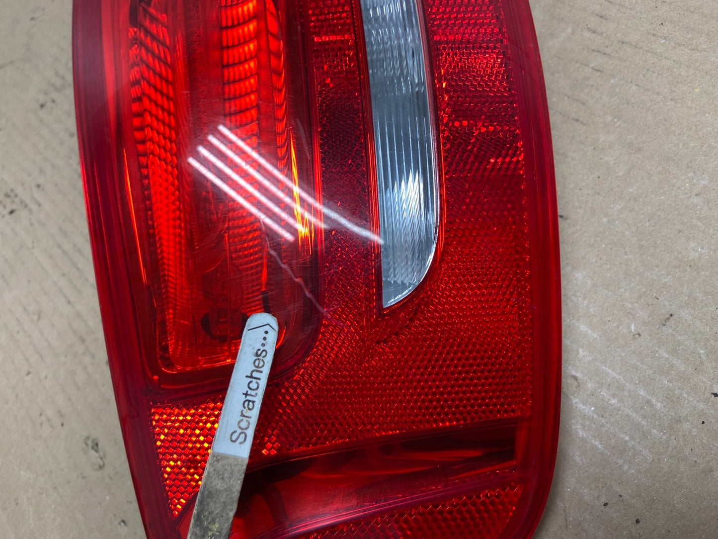 2009 to 2012 Audi A4 Avant Wagon Left Driver Side Tail Light AE7244 DW3