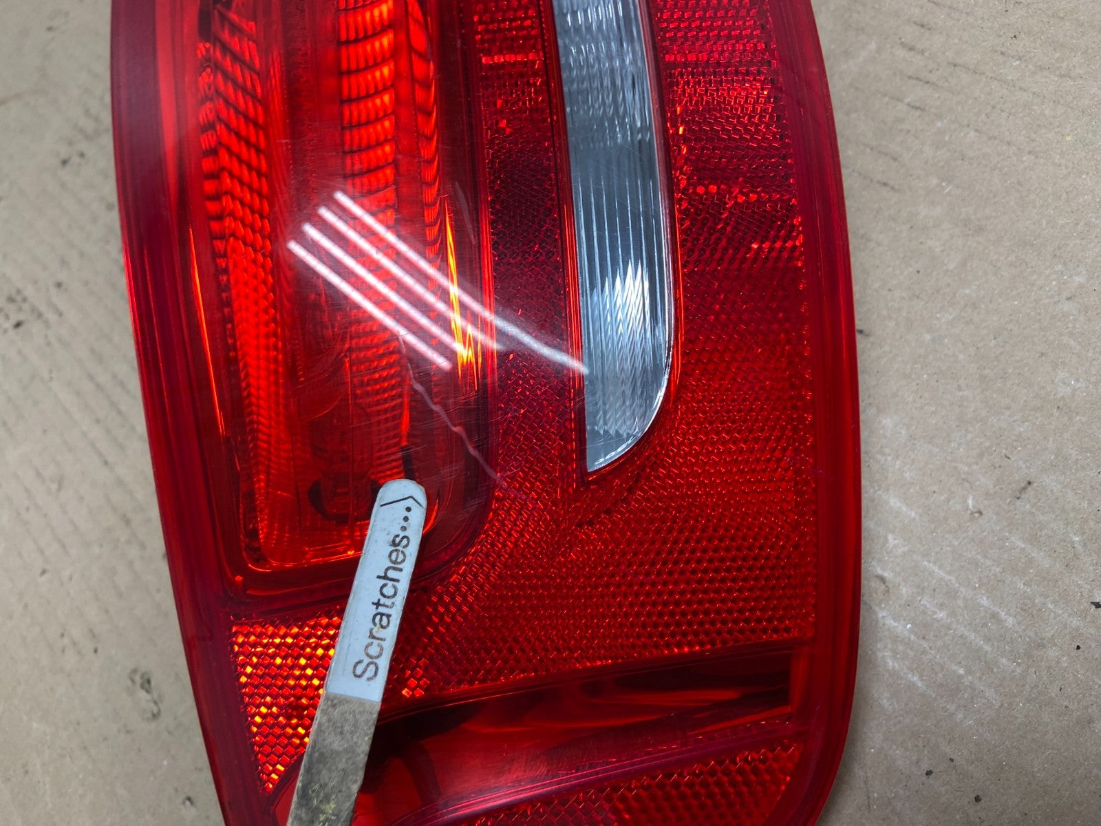 2009 to 2012 Audi A4 Avant Wagon Left Driver Side Tail Light AE7244 DW3