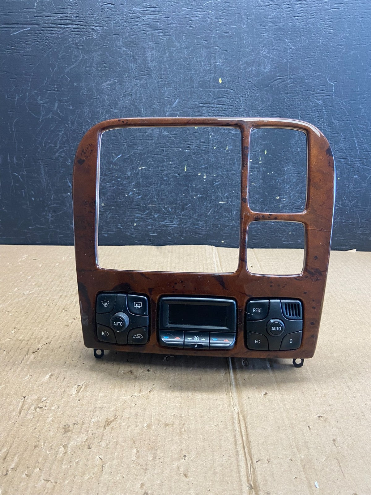 2000-2006 Mercedes S430 S500 W220 AC Heater Climate Control Trim Bezel AE3892 DG0