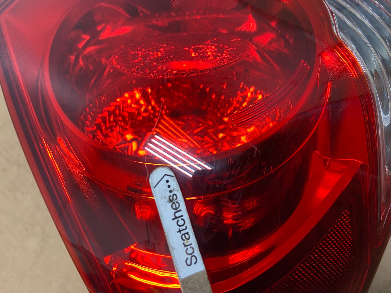2011 2012 2013 2014 Chevrolet Cruze Left Driver LH Side Tail Light AD3182 LK3