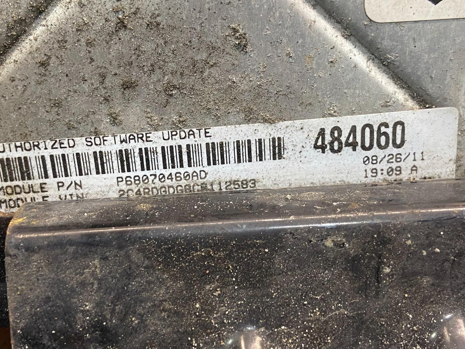 2012 Dodge Grand Caravan Town & Country ECM ECU Engine Computer AF9109 DW2