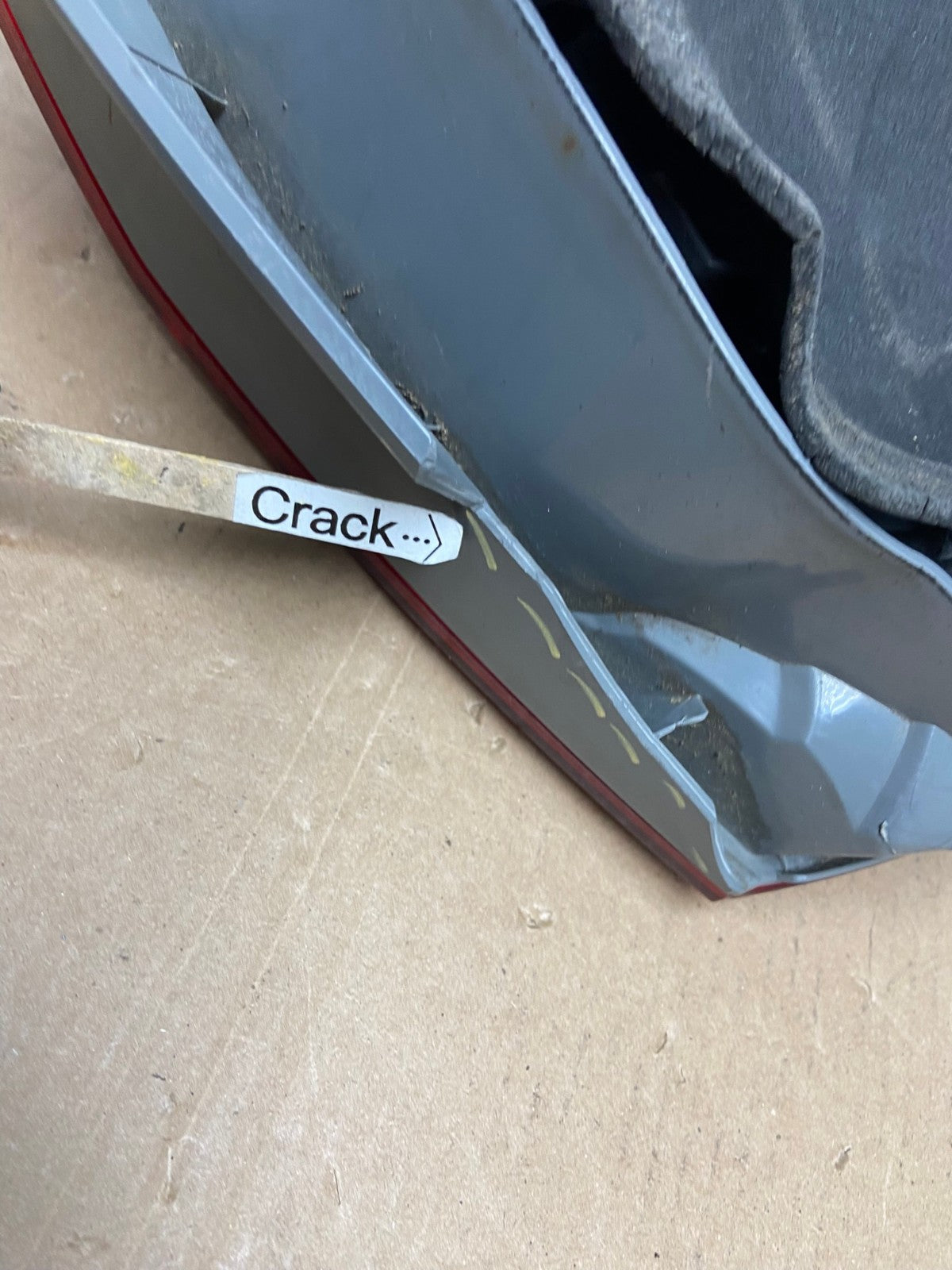 2006 - 2007 Honda Accord Right Passenger Side Tail light AD7958 LK4