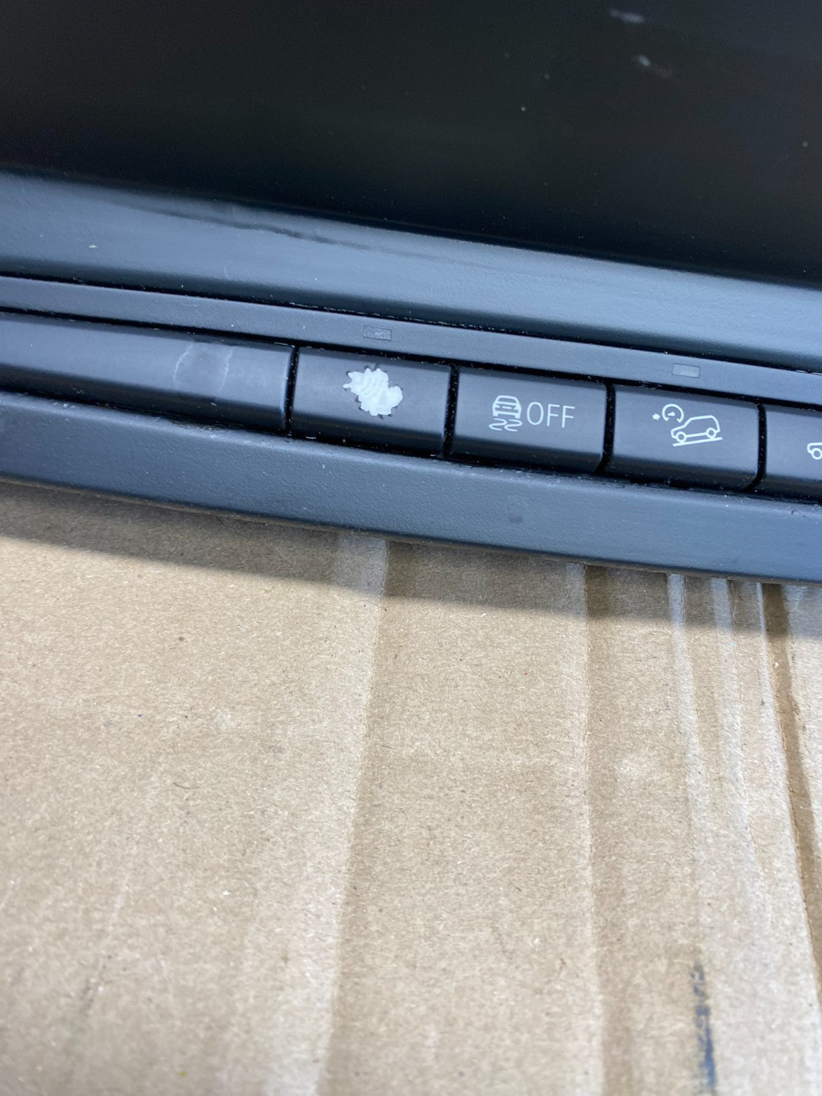 2007-2013 Bmw X5 AC Heater Climate Control Temperature Panel Trim AB8698 DG1