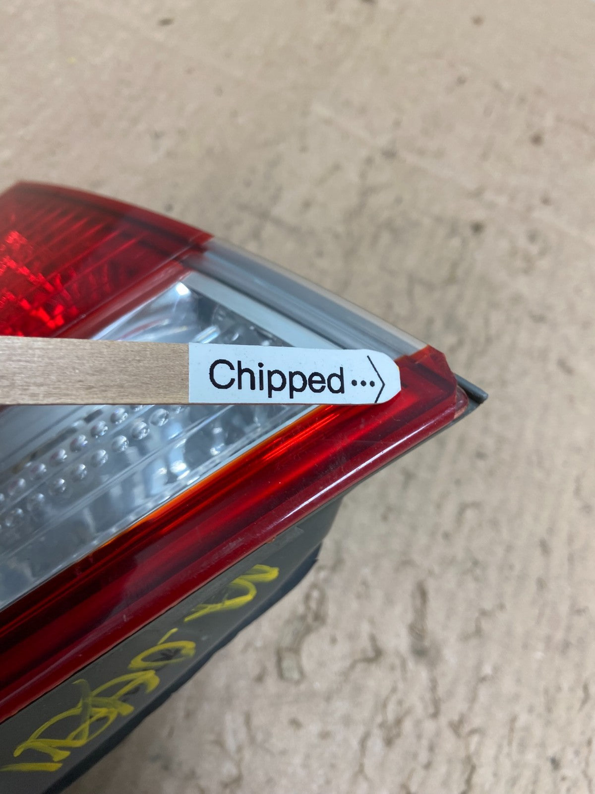 2007 to 2012 Hyundai Veracruz Inner Tail Light Left Driver Side OEM Y3020 DW4