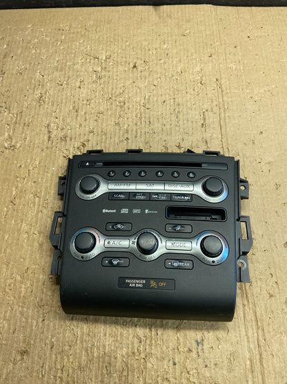 2009 - 2010 Nissan Murano AM FM Radio CD Climate Control Panel AF1717 DG0