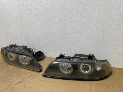 2001-2003 BMW E39 5 Series Headlight Left Driver LH Side Angel AC0228 DG2