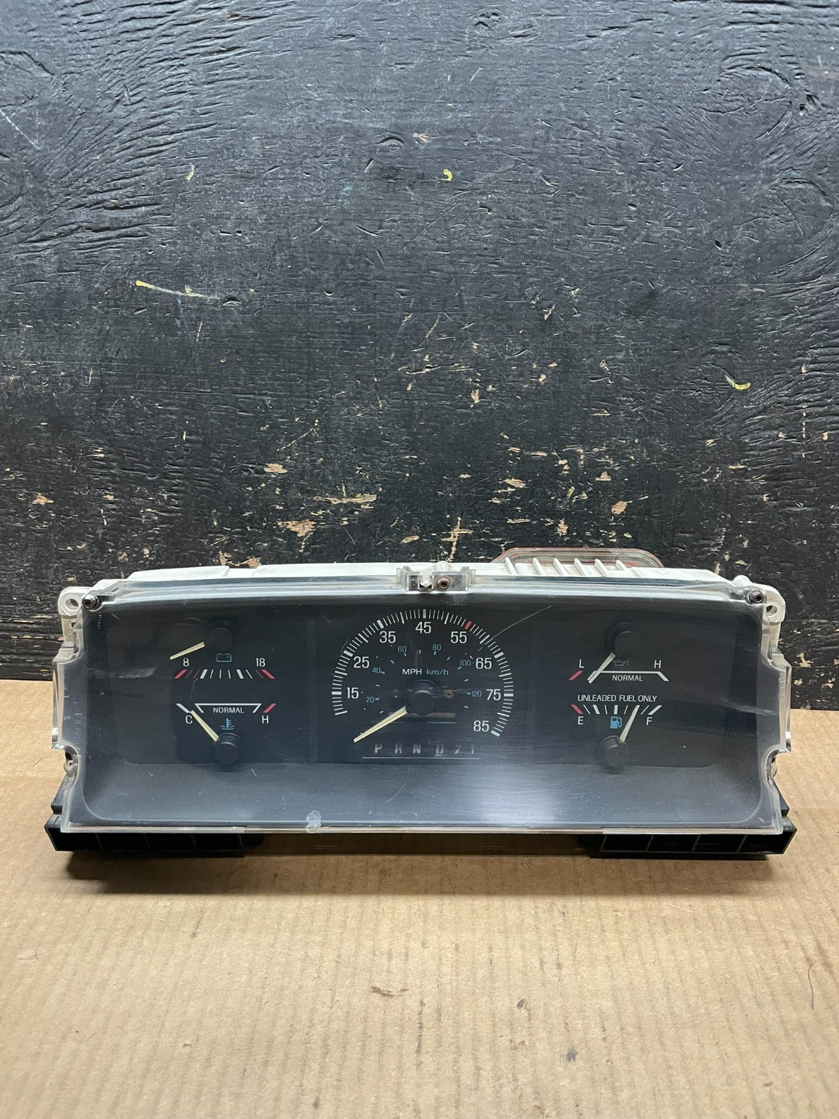 1987 to 1991 Ford F150 F-Series Bronco Speedometer Cluster Gauge Oem aa9275 DG0