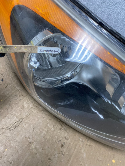 2012 to 2017 Kia Rio Hatchback Right Passenger RH Halogen Headlight AC0268 DW3