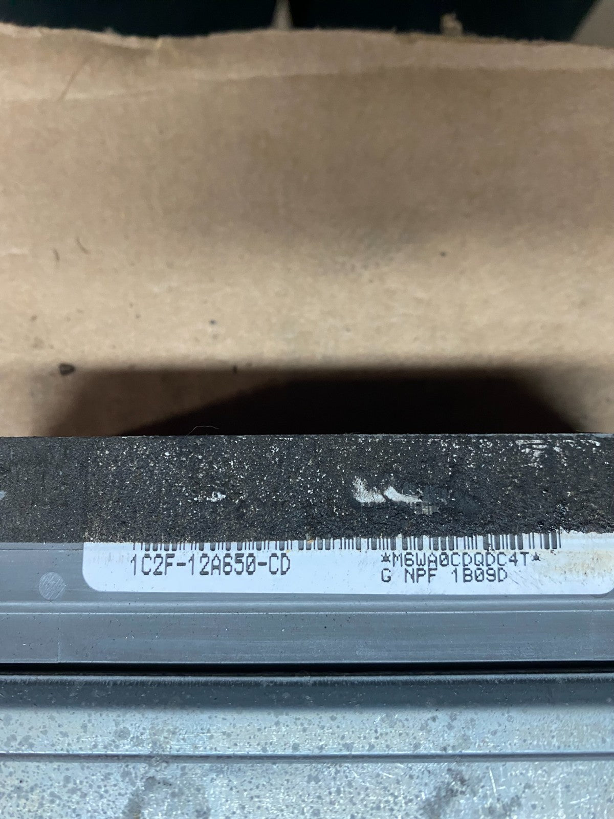 2000 2001 Ford Van E150 E250 4.2L Engine Control Module 1C2F-12A650-CD W2416 DG3