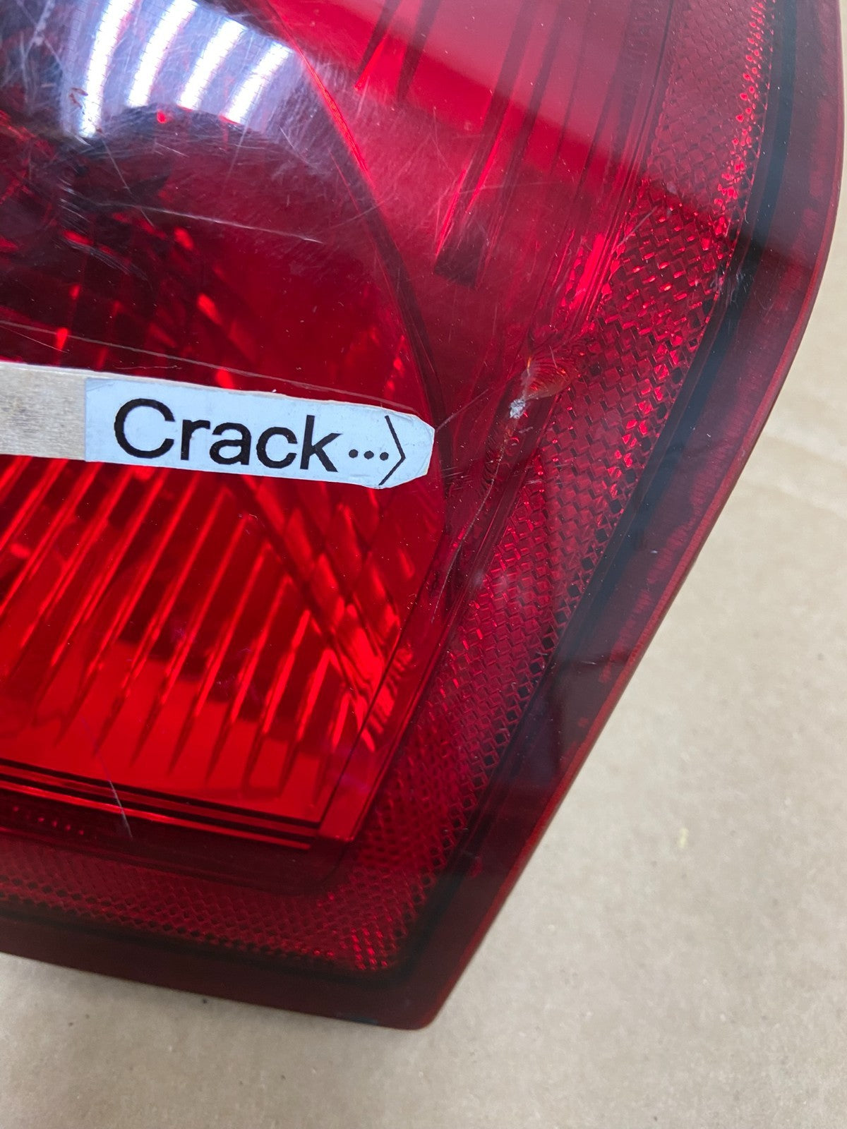 2007 2008 2009 2010 Jeep Grand Cherokee Left Driver Lh Tail Light AB3431 LK4