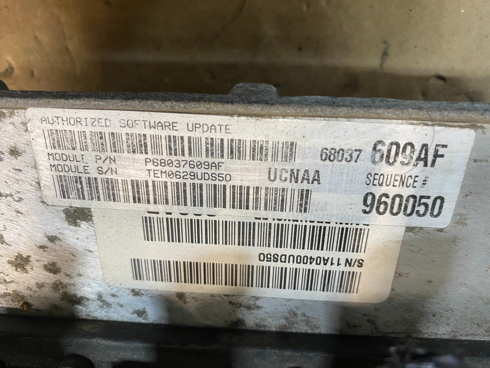 2009 Dodge Ram 4.7L ECM ECU Engine Control Module PCM AD9783 DW2
