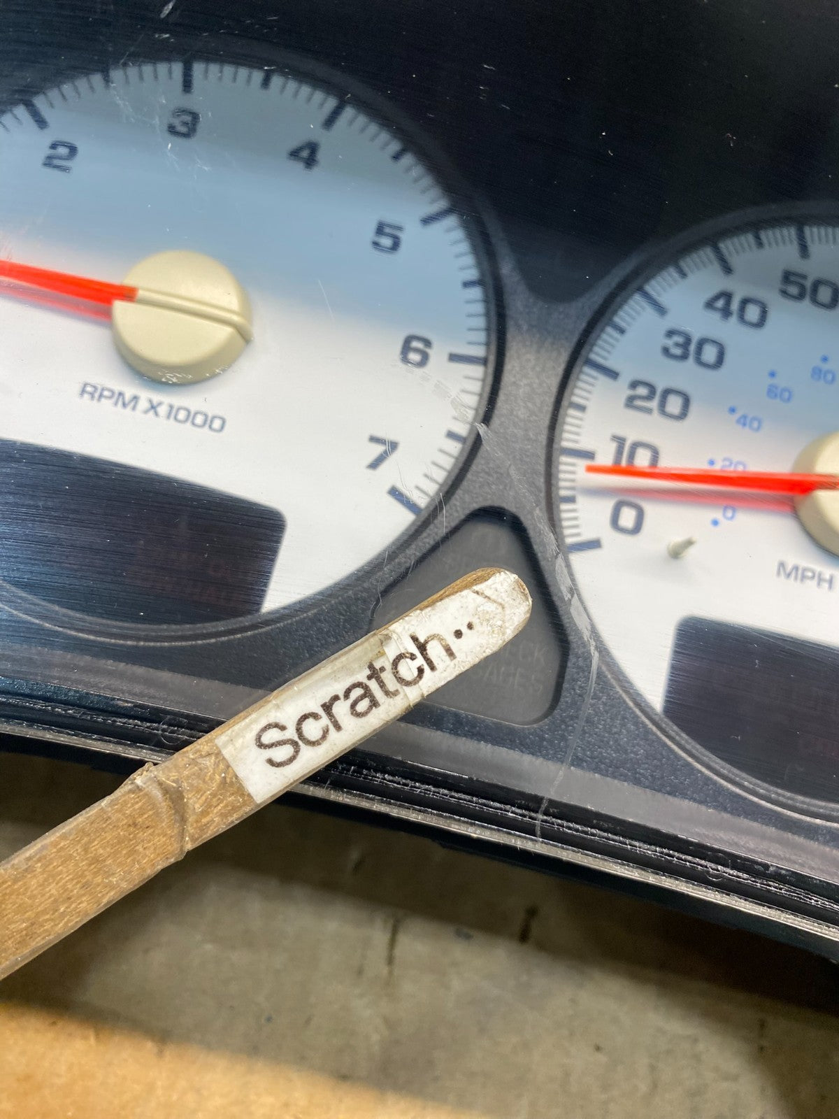 2006 - 2008 Dodge Ram 1500 Instrument Speedometer Gauge Cluster AI9768 DW3