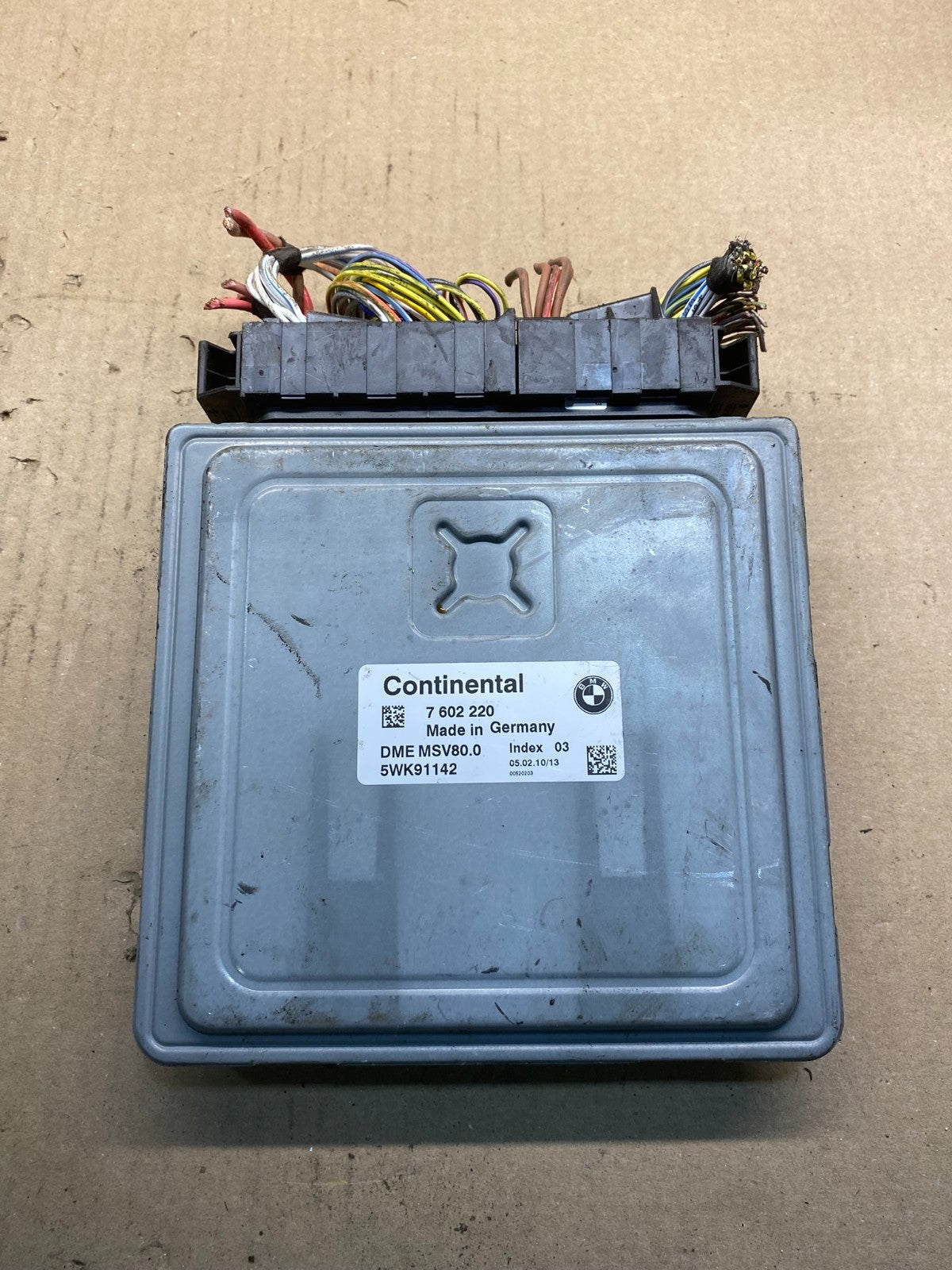 2007 - 2011 BMW 328i 528i E90 ECM ECU Engine Computer 7602220 ac0809 DG0