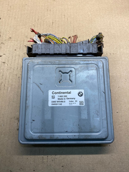 2007 - 2011 BMW 328i 528i E90 ECM ECU Engine Computer 7602220 ac0809 DG0