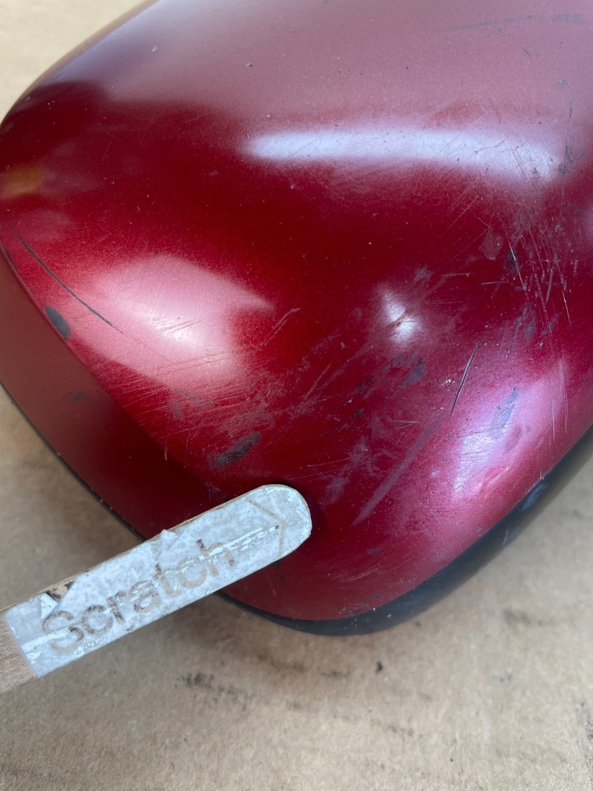 2004 to 2009 Toyota Prius Right Passenger RH Side View Door Mirror AG0633 DW7