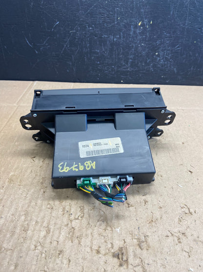 2005 to 2007 Cadillac STS AC Heater Climate Control Panel AB9793 DG3