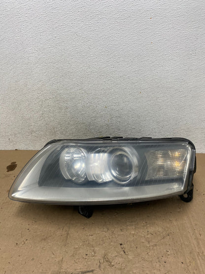 2005 to 2008 Audi A6 Left Driver Side Headlight Xenon HID AG5459 DW0