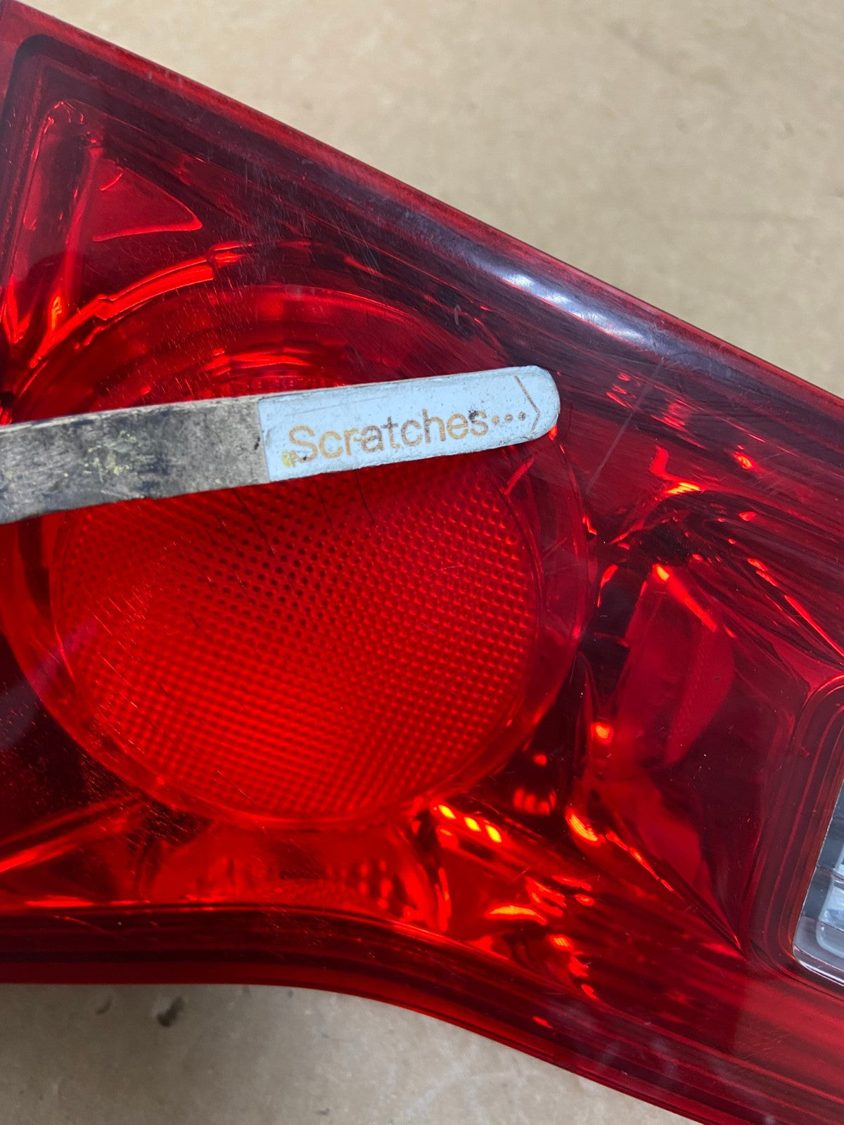 2007 2008 2009 Acura Rdx Left Driver Lh Side Inner Tail Light AI3372 LK3