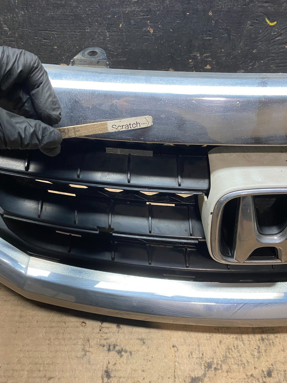 2008 2009 2010 Honda Odyssey Front Upper Grill Grille Oem V9626 DG3