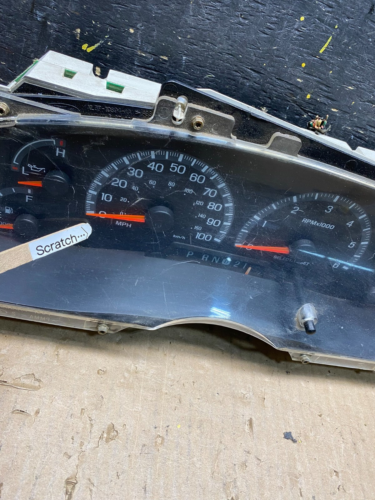 2000 2001 2002 Ford Expedition Speedometer Instrument Gauge Cluster T1567 DG1