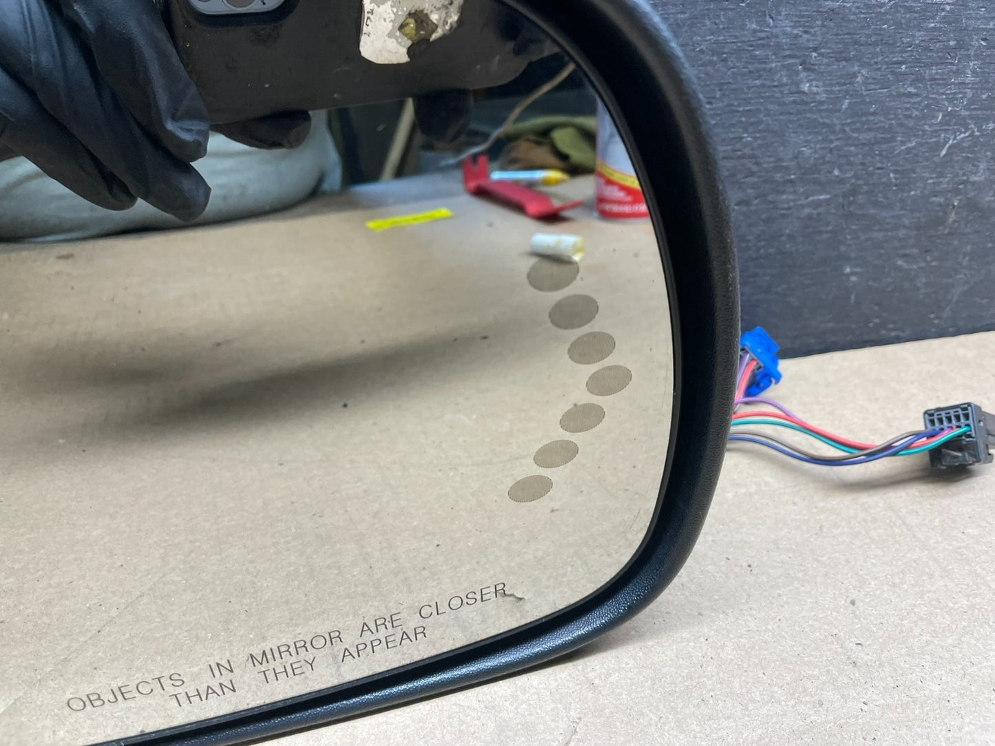 2003 to 2006 Gmc Yukon Right Passenger Turn Signal View Door Mirror Q1235 DG3