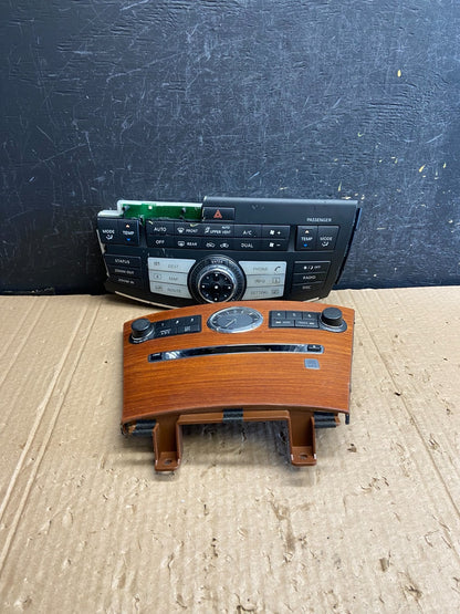 2008 2009 2010 Infiniti M35 Radio Clock Control Panel Plate AF64560