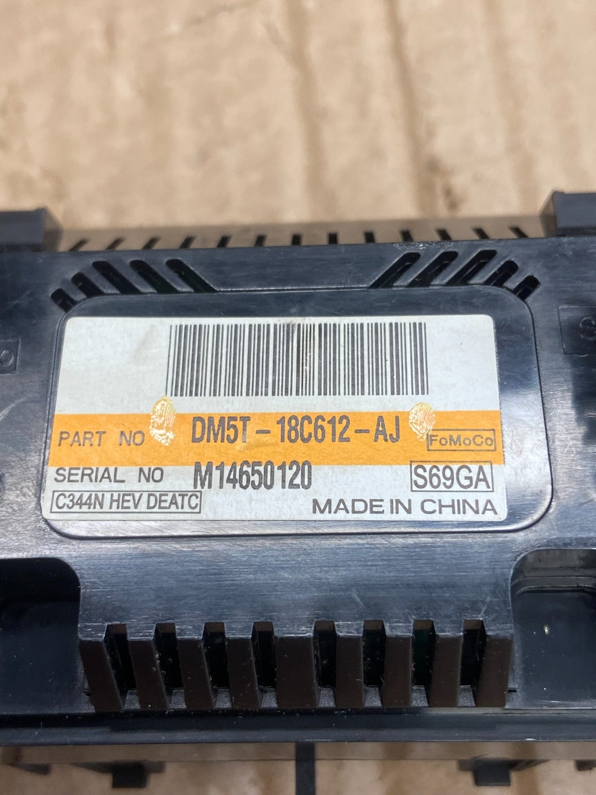 2013 2014 2015 Ford Escape Ac Heater Climate Control Temperature AF6245 DG4