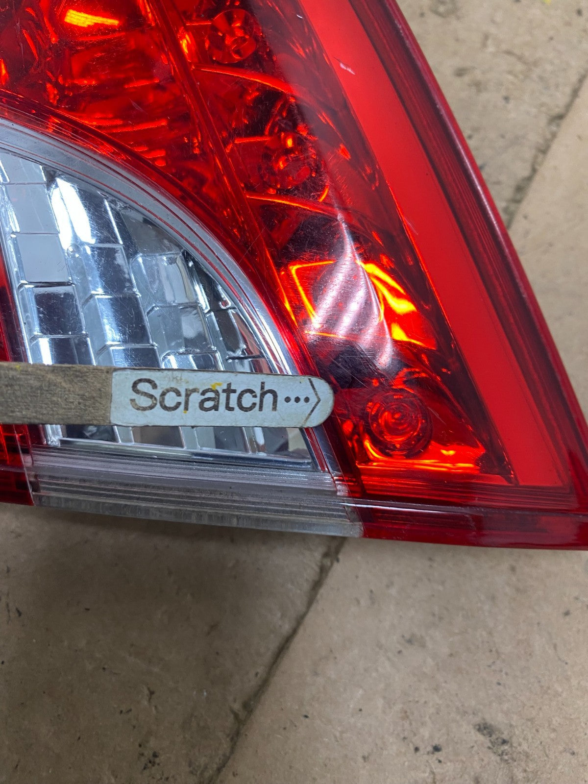 2013 2014 2015 Nissan Sentra Led Right Passenger Inner Tail Light Oem P6566 DW4