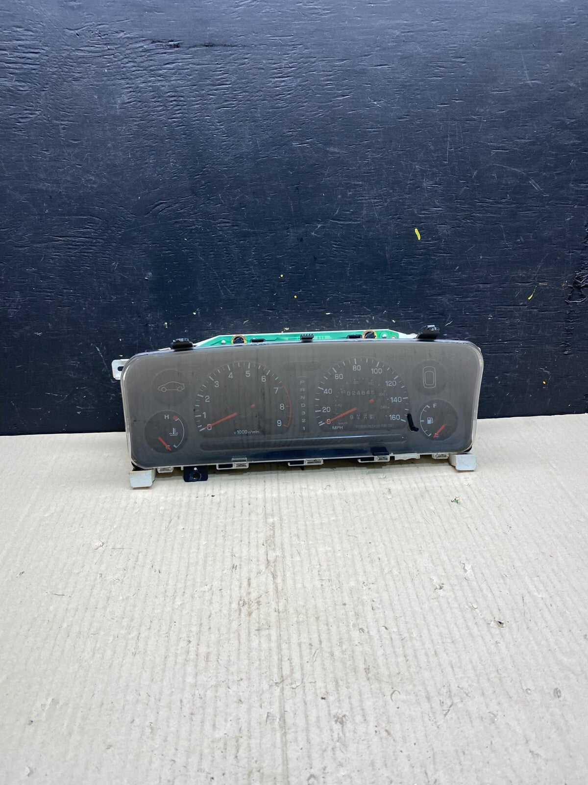 JDM Subaru Svx Alcyone Speedometer Gauge Cluster OEM O3423 PS0