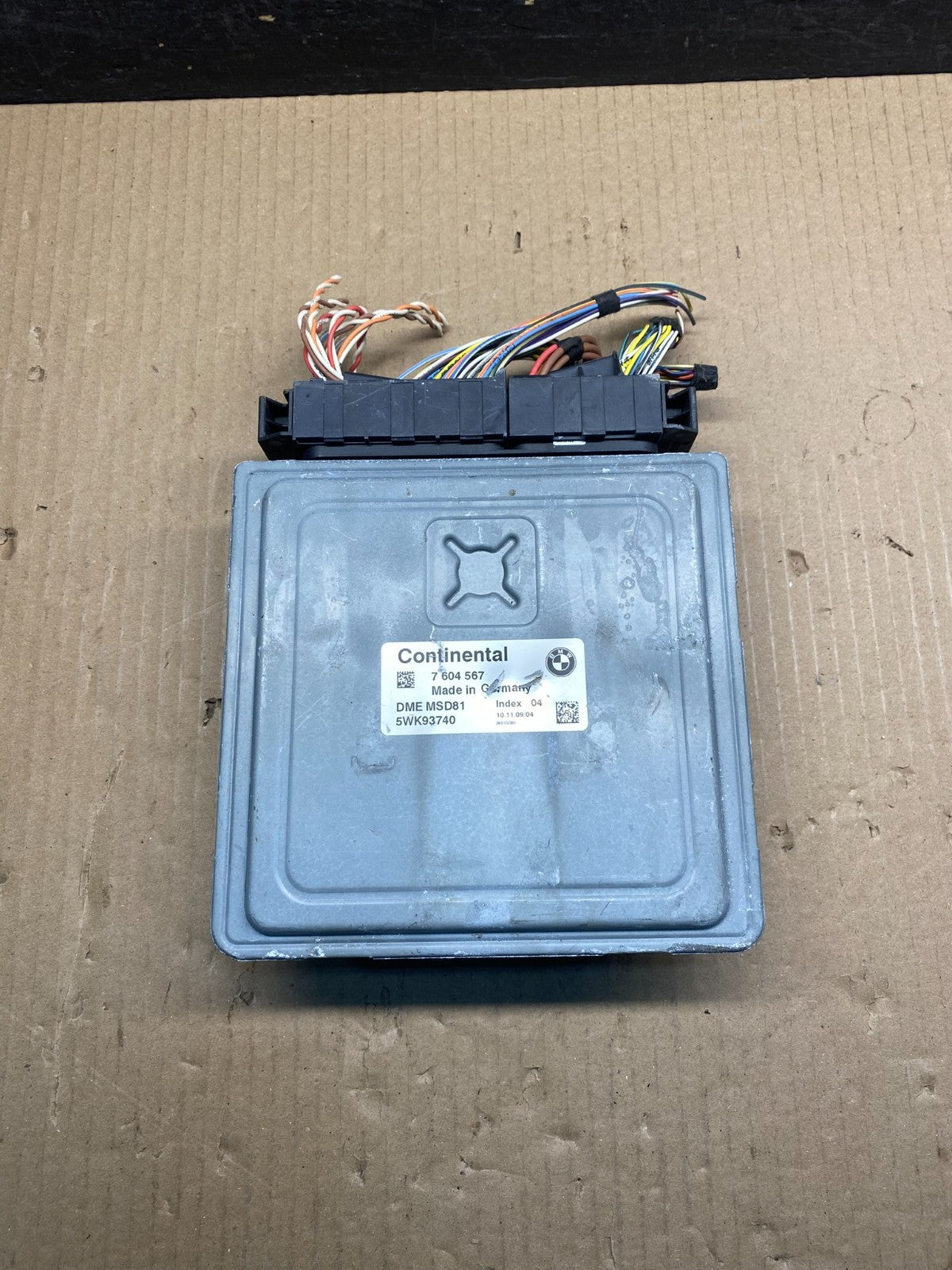 2007 to 2010 BMW N54 335i 535i Engine ECU ECM Computer Module 7604567 AH7455 DG0