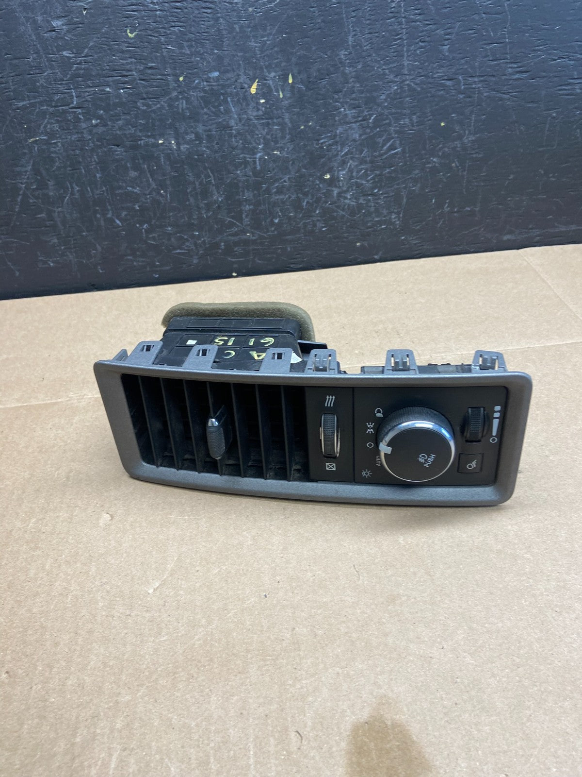 2013 - 2016 RAM 1500 Headlight Panel Dimmer Air Vent Panel Switch AC6115 DG1