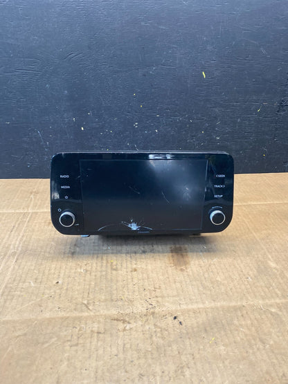Damaged 2021 - 2023 Hyundai Santa Fe Display Screen Radio Media O1449 DG0