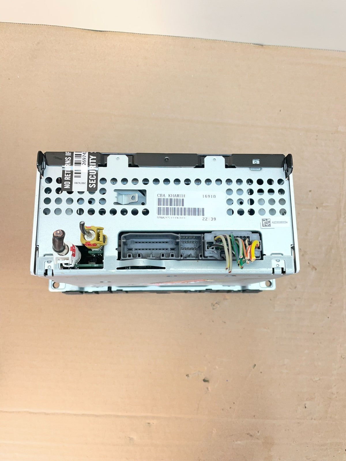 2007-2012 Chrysler Dodge Jeep Ram Radio CD MP3 AUX Receiver AI0558 DG6