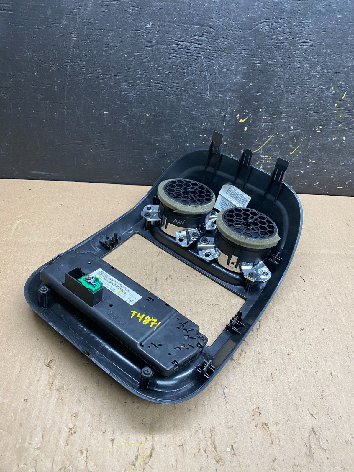 2011 to 2017 Jeep Compass Dash Climate Temperature Control Radio Bezel T4871  DG4