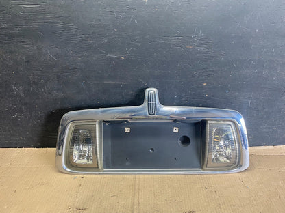 2000- 2002 Lincoln LS Rear Finish Panel Trunk Panel Chrome OEM P3750 DG0