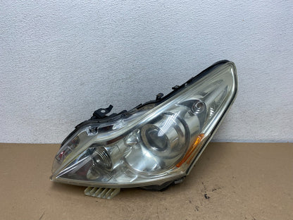 Sedan 4Door 2010 to 2013 Infiniti G37 Left Driver Headlight Xenon AF4901 DW0