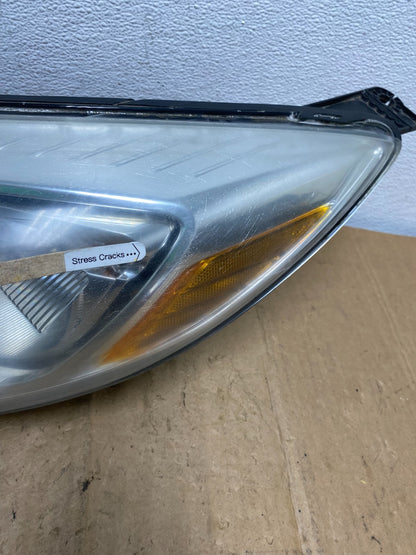 2012 2013 2014 Ford Focus Left Driver Lh Side Halogen Headlight AD0595 DW4