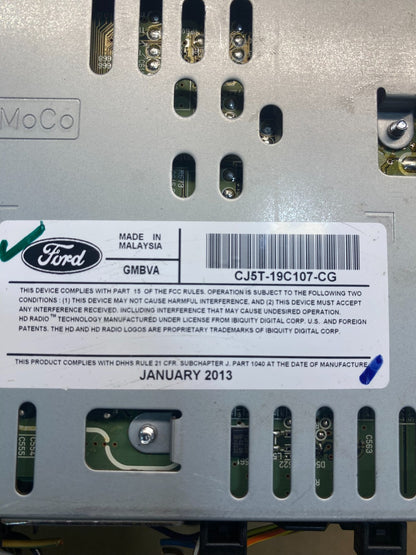 2013 2014 2015 Ford Escape Radio Receiver ID CJ5T-19C107-DH ad1542 DG6
