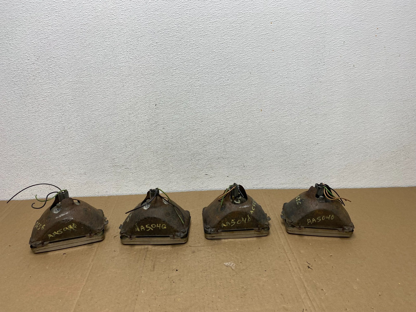 1984 to 1985 Pontiac Sunbird Left+Right Side Headlights AC56564