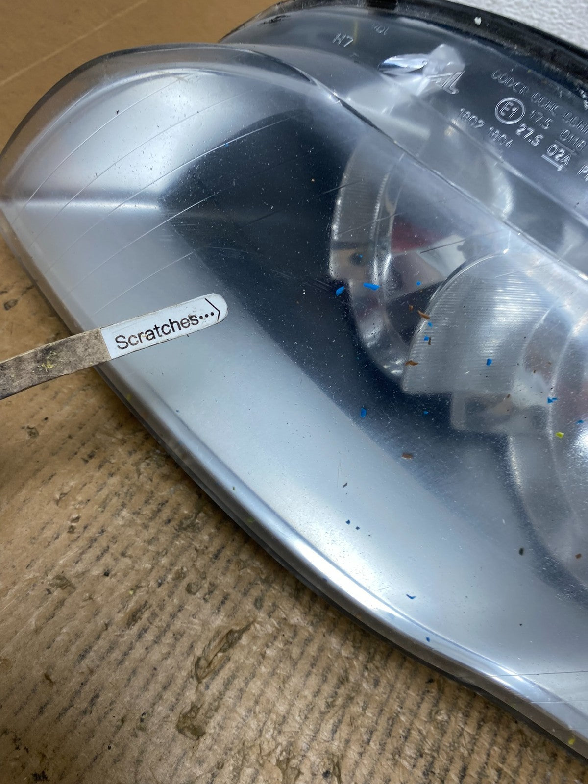 2006 2007 2008 Audi A4 Headlight Halogen Left Driver LH Side AE2674 DW3