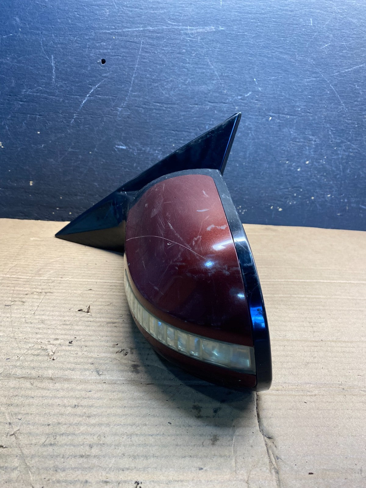 2009 to 2014 Nissan Maxima Left Driver Side View Door Trn Sig Mirror AA5681 MS10