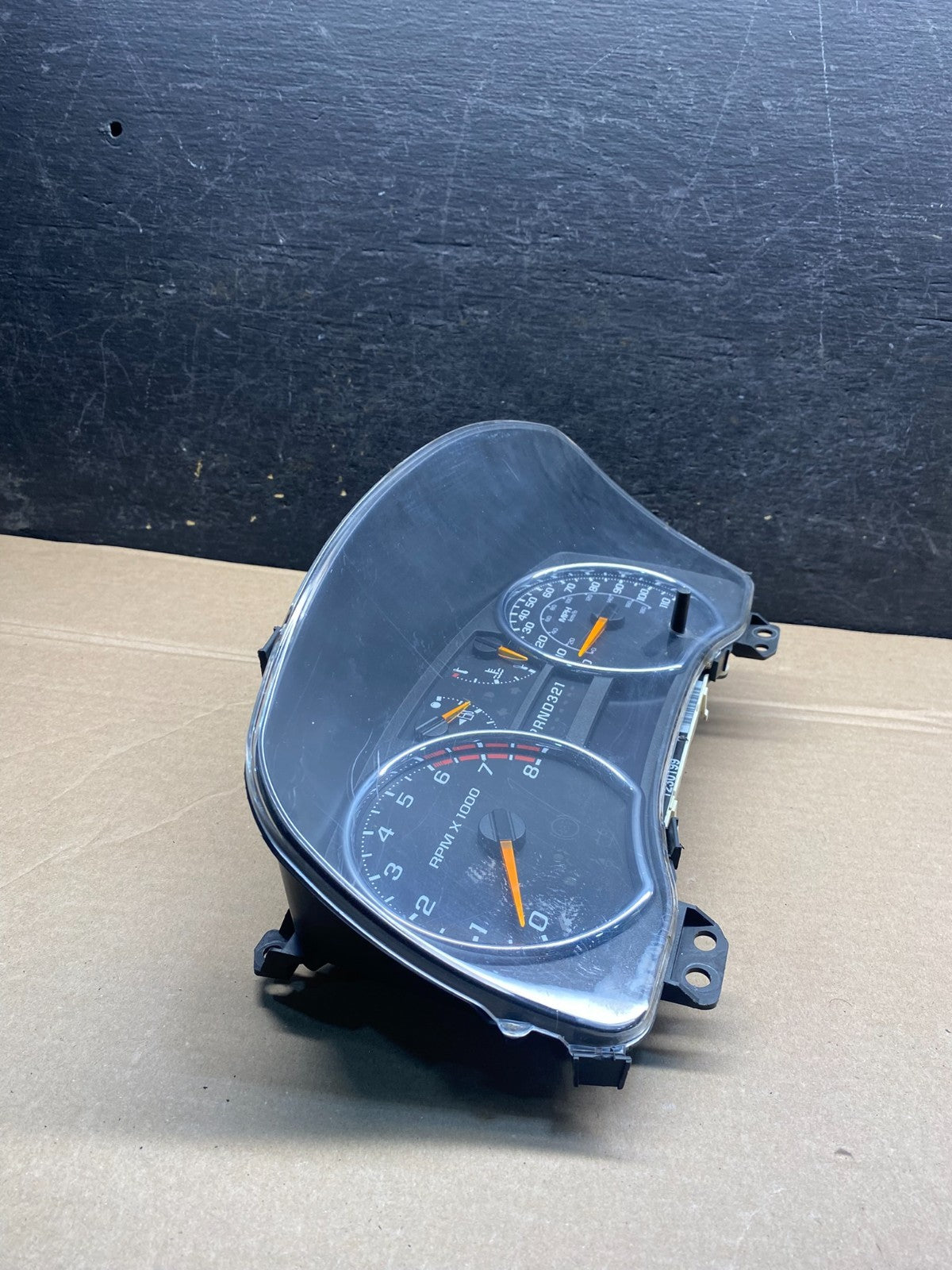 2006 to 2012 Chevrolet Colorado Instrument Cluster Speedometer AH9826 PS1