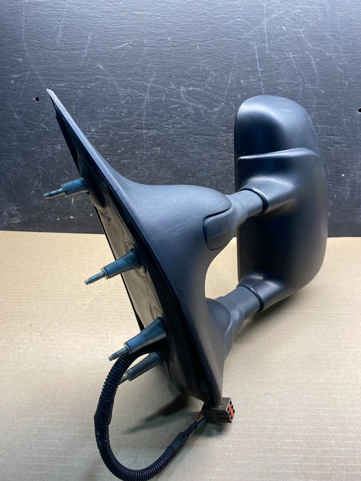 2002 to 2008 Ford E150 Van Left Driver Side Door View Two Arm Mirror AH9652 DW1